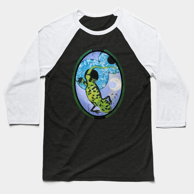 Eye of Newt Baseball T-Shirt by Deanna Larmeu